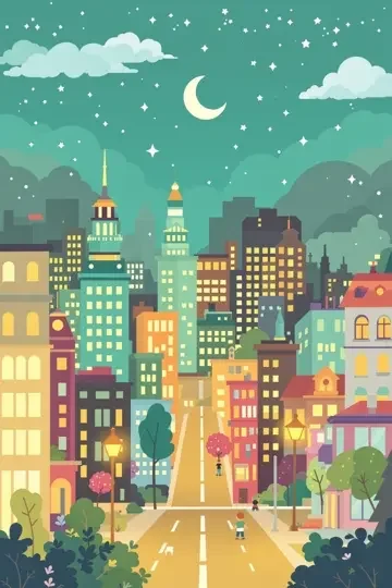 都市认知启蒙动画:小夜灯,都市认知启蒙动画,2019